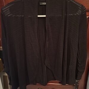 Apt. 9 Women's Elegant Black Cardigan
